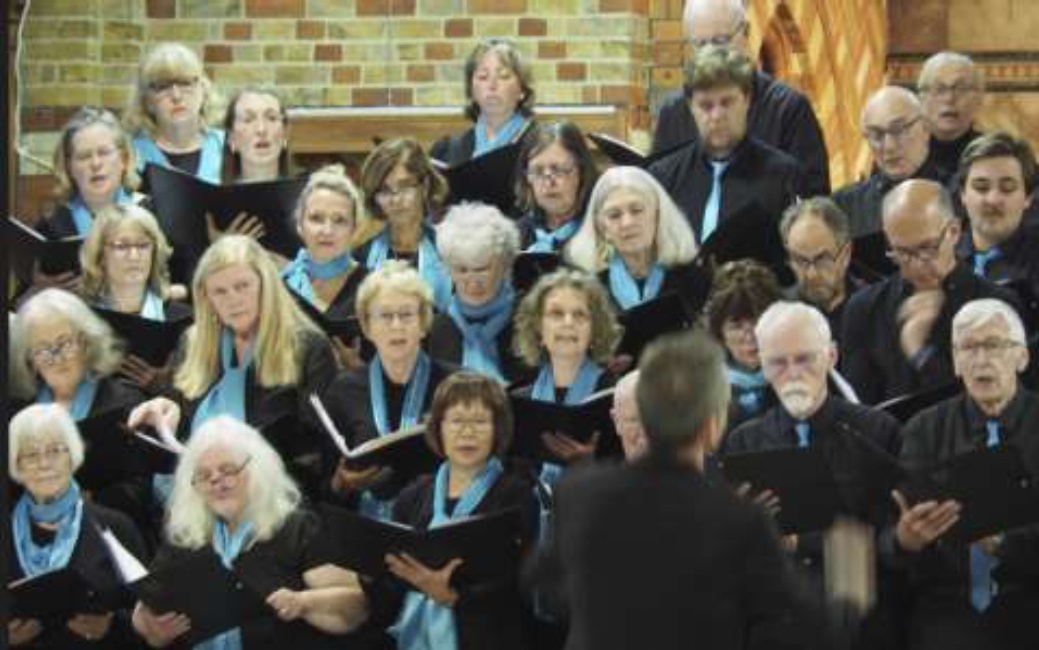 Singers in action